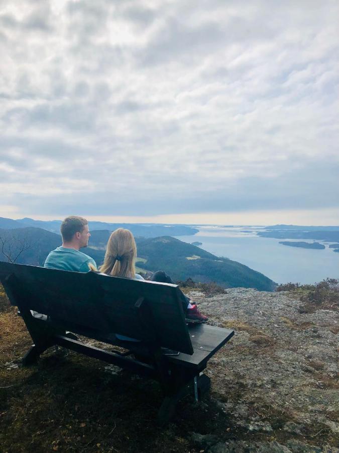 HjelmelandFjord Road公寓 外观 照片
